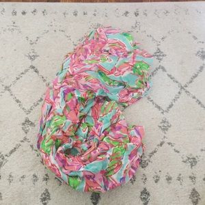 Lilly Pulitzer infinity scarf